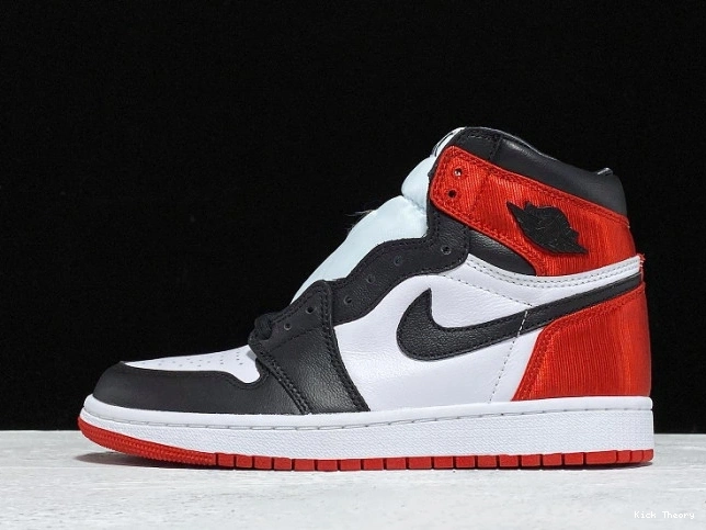 Kick Theory CD0461-016 High Retro Jordan Black 1 Toe Air Satin 0804